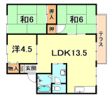 エステート桃山1の間取り画像