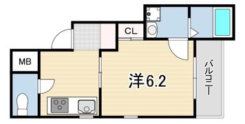 レクエルド立花の間取り画像