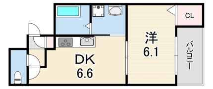 レクエルド東園田の間取り画像