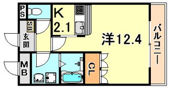 アプローズの間取り画像