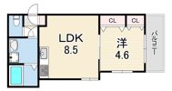 レクエルド東園田の間取り画像