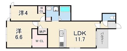 ブリアン西宮の間取り画像