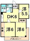 第二博宝マンションの間取り画像