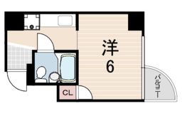 ルネサンス尼崎の間取り画像