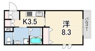 ヴィラージュ岡本の間取り画像