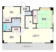 ボンシックコロニー2番館の間取り画像