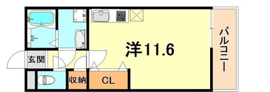 レバンス高取の間取り画像