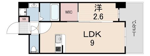 セレニテ兵庫エクラの間取り画像