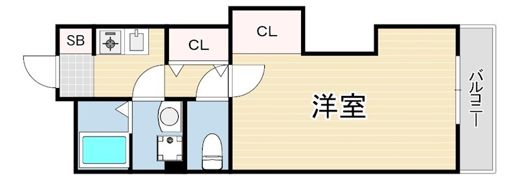 T-FLAT DAIMOTSUの間取り画像