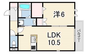 へーベルメゾン御影本町の間取り画像