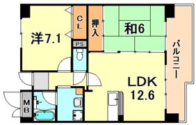 パレ セゾンの間取り画像