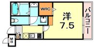 ワコーレヴィータ魚崎北町の間取り画像