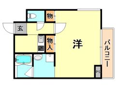 ドゥヴェル甲南の間取り画像