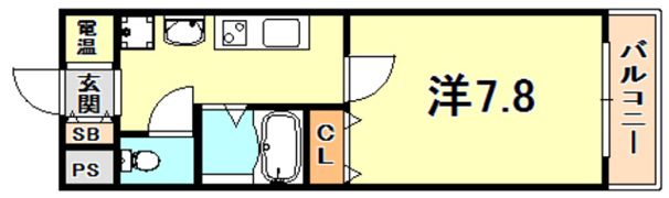 深江本町マンションの間取り画像