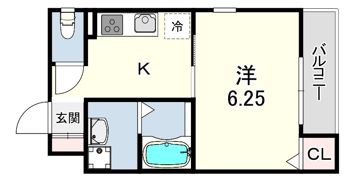 レクエルド深江の間取り画像