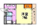 JUN本山の間取り画像