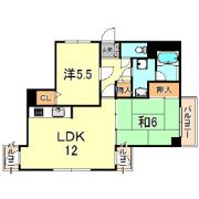 サヴァン・ヴェール芦屋の間取り画像