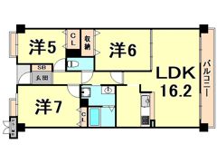 フォレステージュ夙川の間取り画像