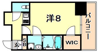 ララプレイス三宮ルミナージュの間取り画像