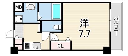 スプランディッド甲子園の間取り画像