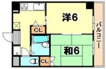 阿部ビルの間取り画像