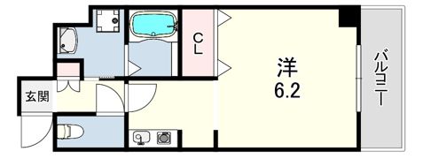 HATCH明石の間取り画像