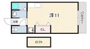 クレアハイム大谷の間取り画像