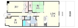 ジオ学園都市の間取り画像