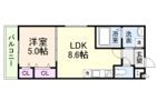 フジパレス阪急塚口ウエスト2番館の間取り画像