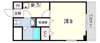 ニューバーリヤ学院坂の間取り画像