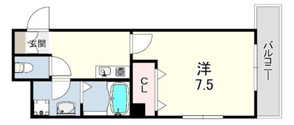 LIVE DESIGN スクエアの間取り画像