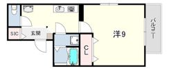 LIVE DESIGN スクエアの間取り画像