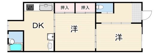 灘中央ビルの間取り画像