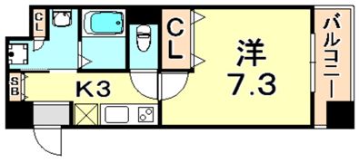 トルチェ元町山手の間取り画像