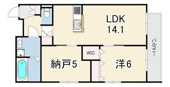 ヘーベルメゾン西明石1の間取り画像