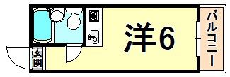 ダイドーメゾン塚口の間取り画像