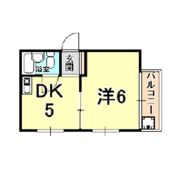ボナール荒木の間取り画像