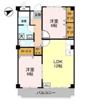 フリーダム中村の間取り画像