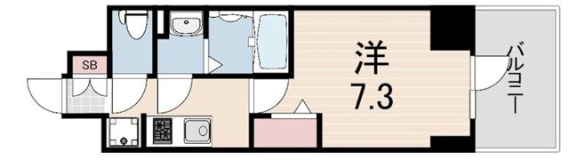 プレサンス神戸セレスティアの間取り画像