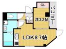 ERCITY’S下山手の間取り画像