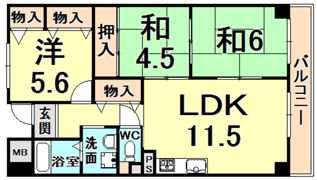 レルンブラールの間取り画像