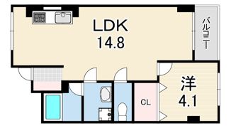 第三博宝ハイツの間取り画像