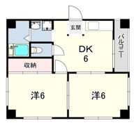 都ハイツの間取り画像