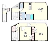 ブロンテ大久保駅前3の間取り画像