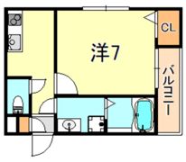 ジーメゾン北王子の間取り画像