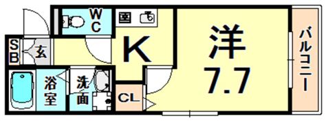 アクシリア尼崎の間取り画像