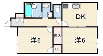 ベルトピア西明石8の間取り画像