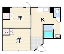 アースハイツ1・2の間取り画像