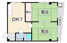トマダハイツの間取り画像