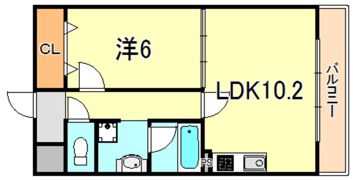 アザレアの間取り画像